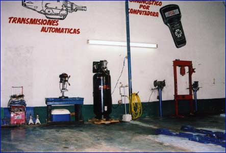 Taller mec&aacute;nico